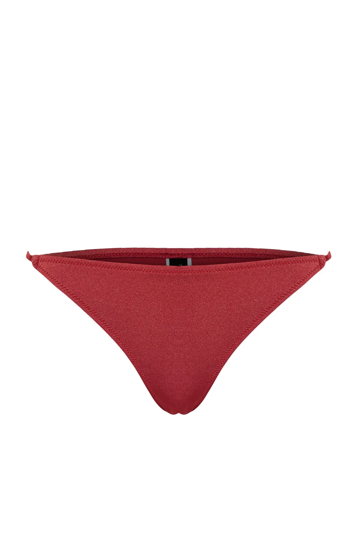 Trendyol Collection  Bikinihose mit hohem Beinausschnitt und Accessoires in Fuchsia TBESS23BA00102