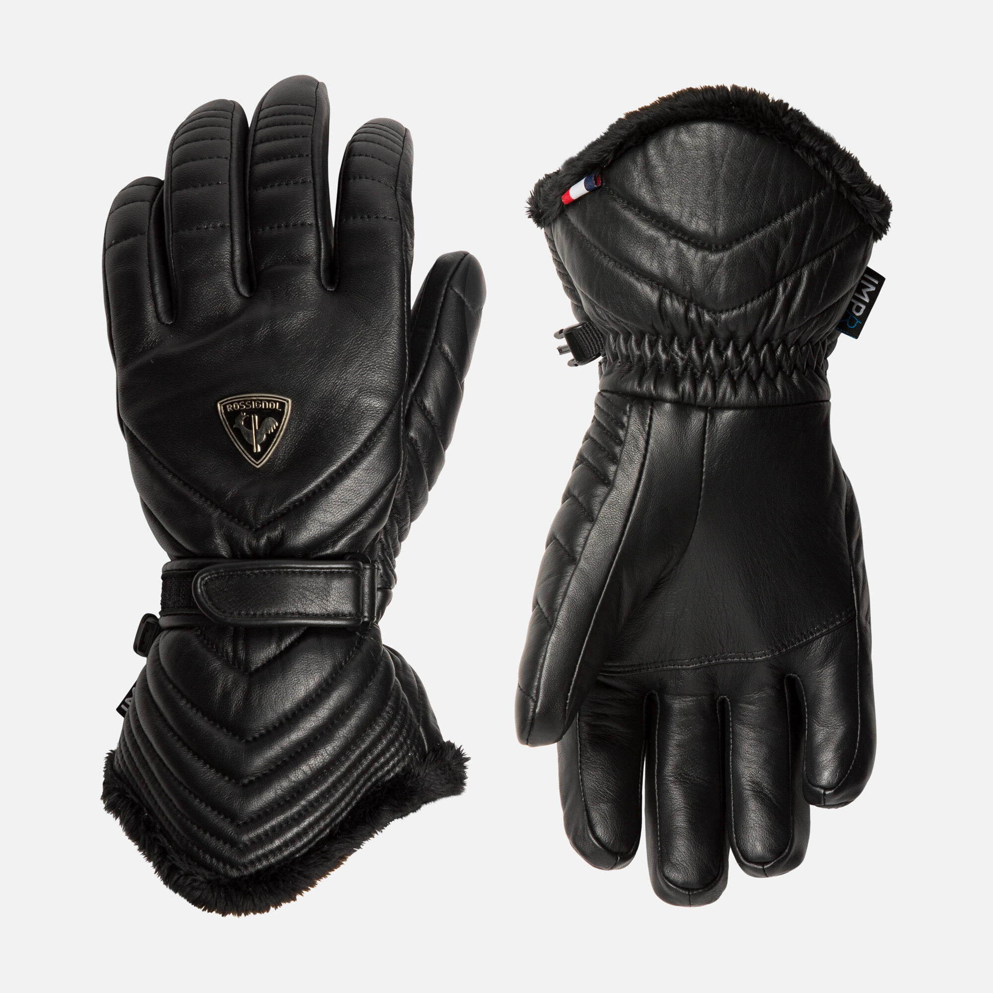 Gants de ski Select Leather imperméables Femme