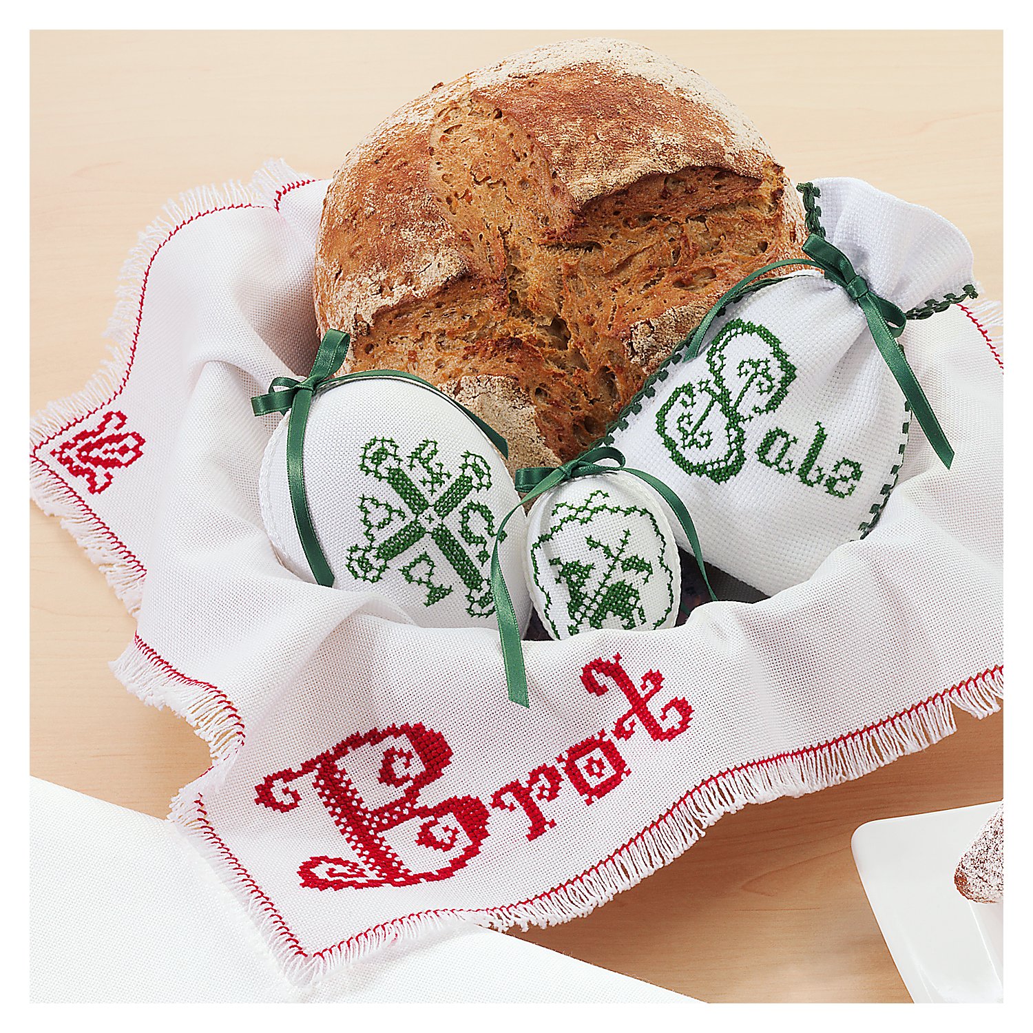 Original buttinette Sticktwist, ziegelrot