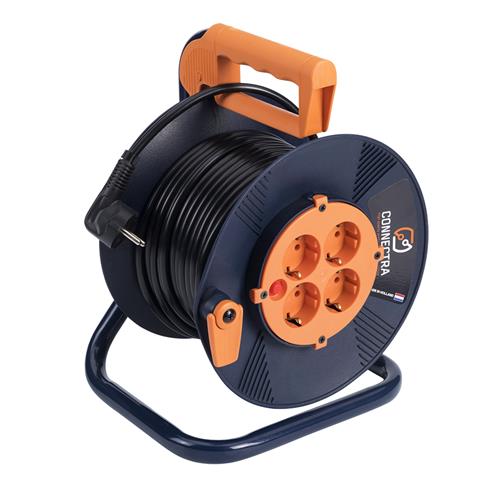 Rolă de cablu Connectra 47.534.10 XPN - 25m - H05VV-F - 3 G 1.5 mm²