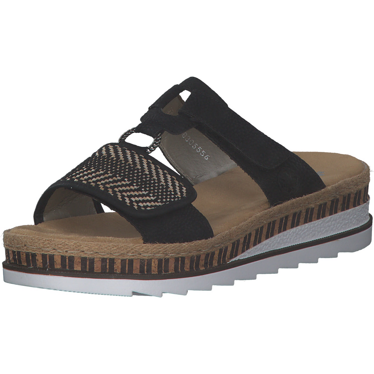 Rieker V7947, Pantoletten & Badeschuhe, Damen, Schwarz