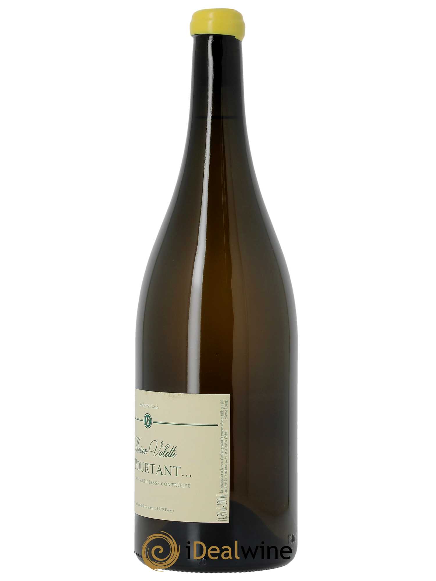 Viré-Clessé Et Pourtant... Valette (Domaine)  2020 - Lot de 1 Magnum