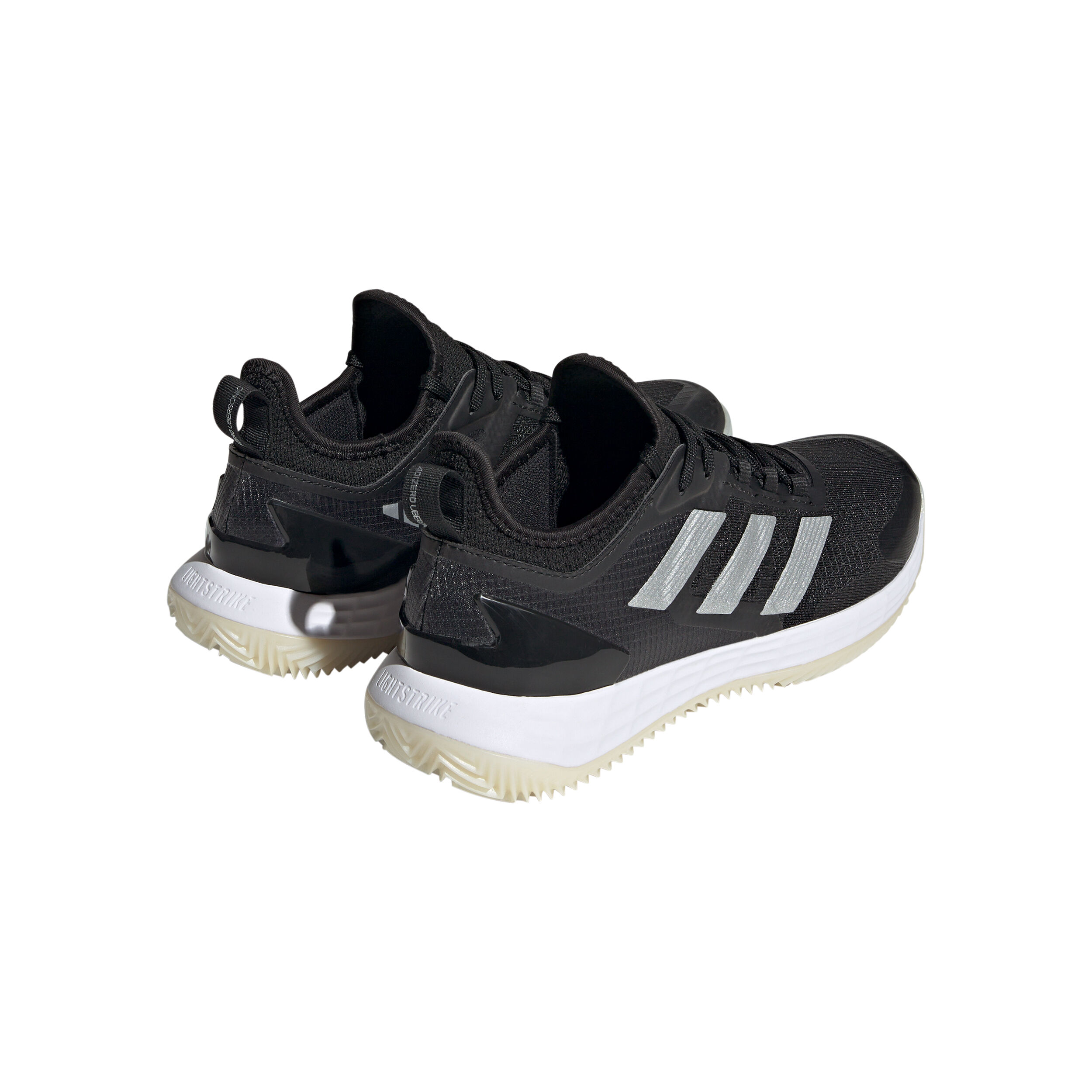 Adizero Ubersonic 4.1 Sandplatzschuh Damen - Schwarz, Silber