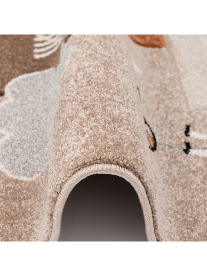 Pergamon Kinder Teppich Maui Kids Spielwelt in Beige günstig kaufen