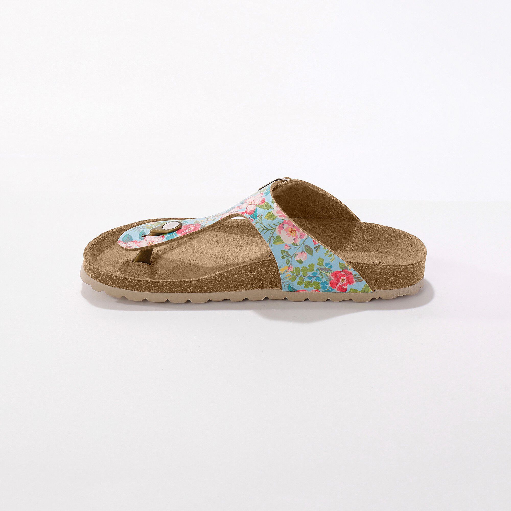 Sandales entredoigts à boucle réglable