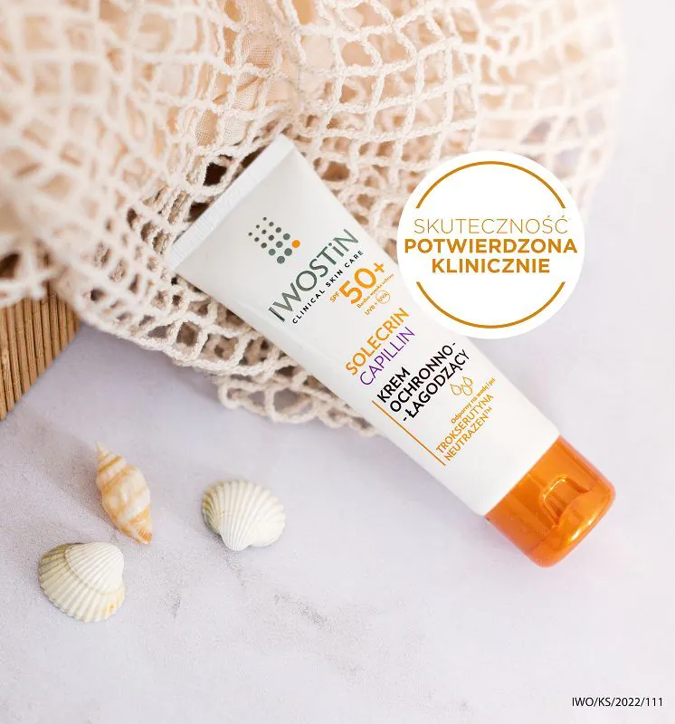 Iwostin Solecrin Capillin beschermende crème SPF 50+