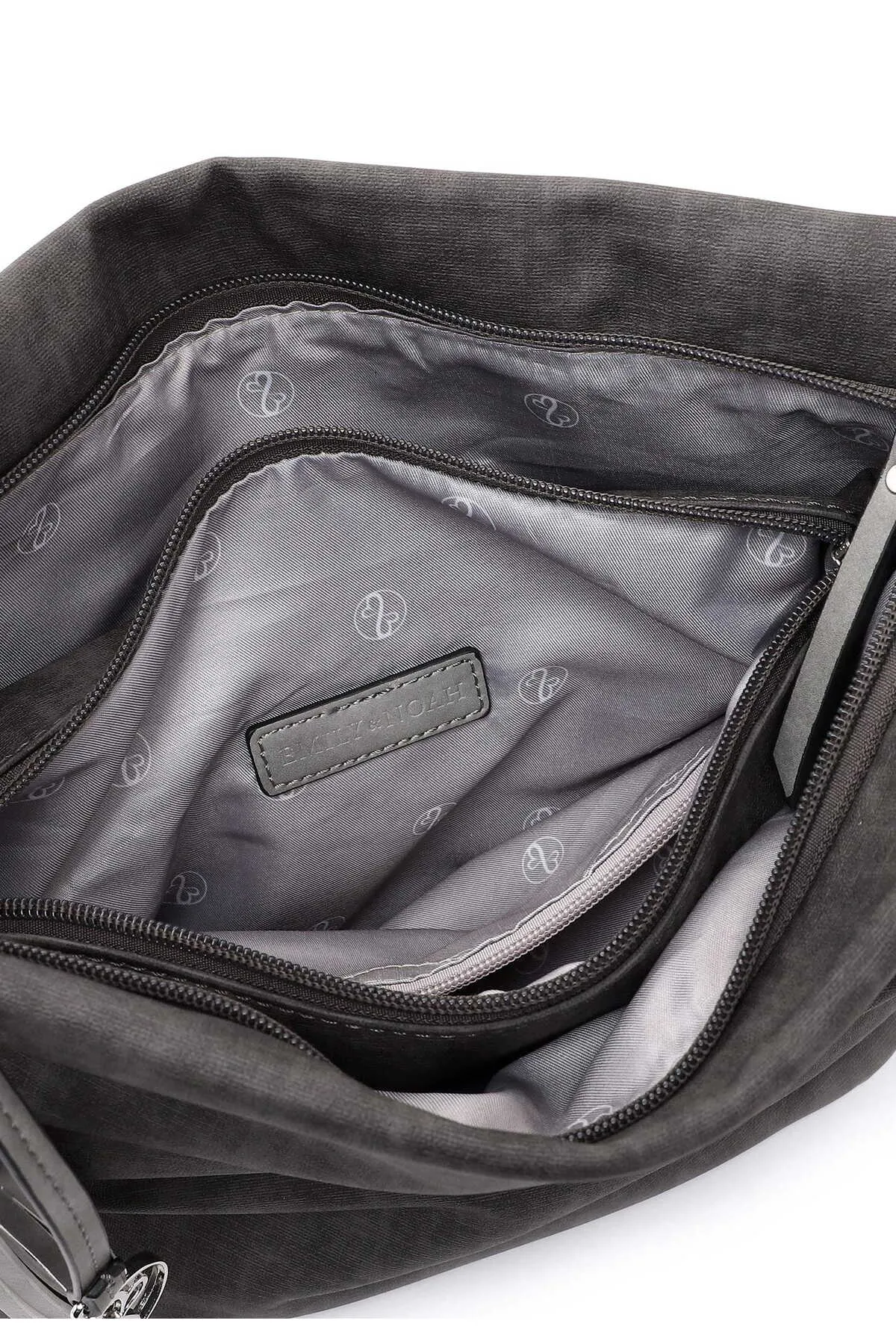 Emily & Noah  Handtasche - Grau - Unifarben