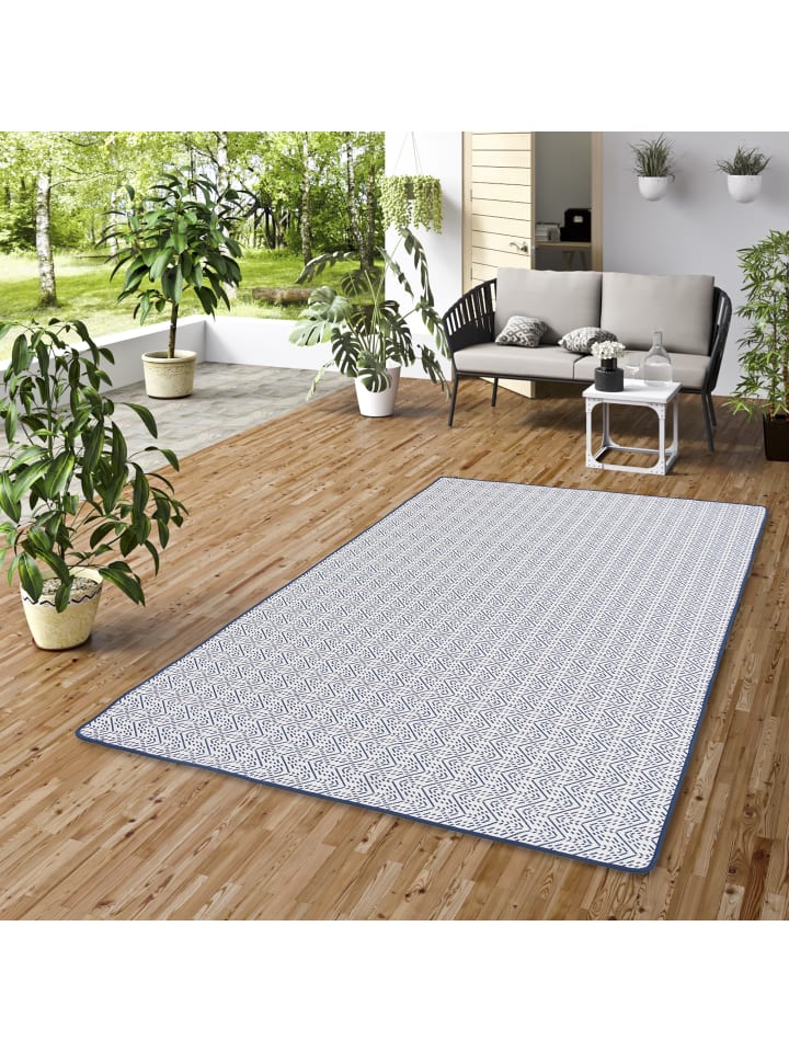 Snapstyle In- und Outdoor Teppich Beidseitig Cape Cod in Dunkelblau günstig kaufen