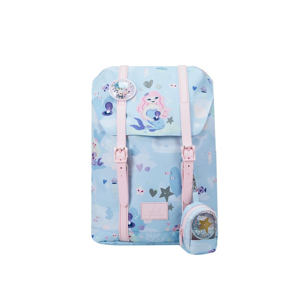 Frii of Norway Ergonomischer Schulrucksack 22L Mermaid