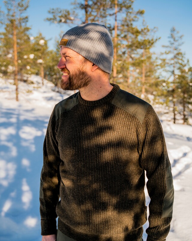 Pinewood Rundhalspullover Lappland Rough