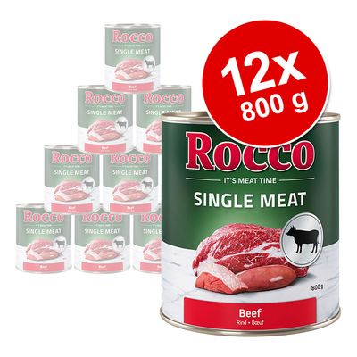 Sparpaket Rocco Single Meat 12 x 800 g