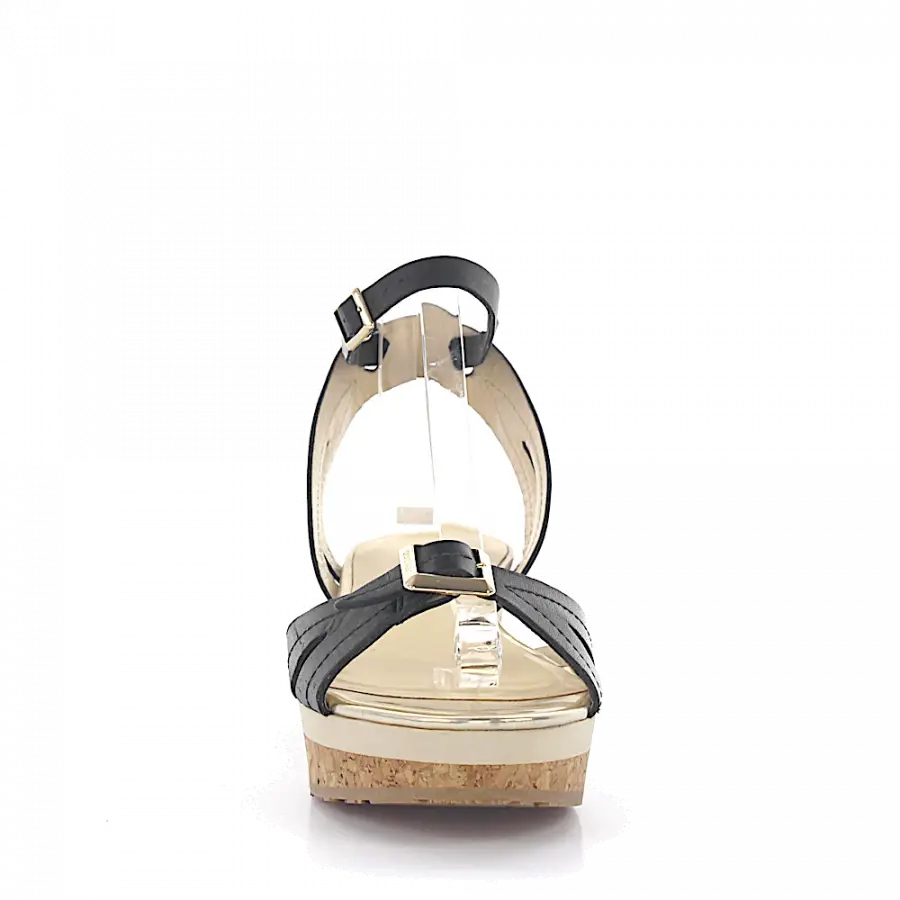 Jimmy Choo - Keilsandaletten - schwarz