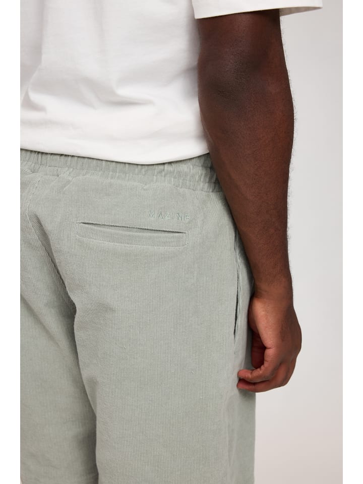 MAZINE Cordshorts in Hellgrün günstig kaufen