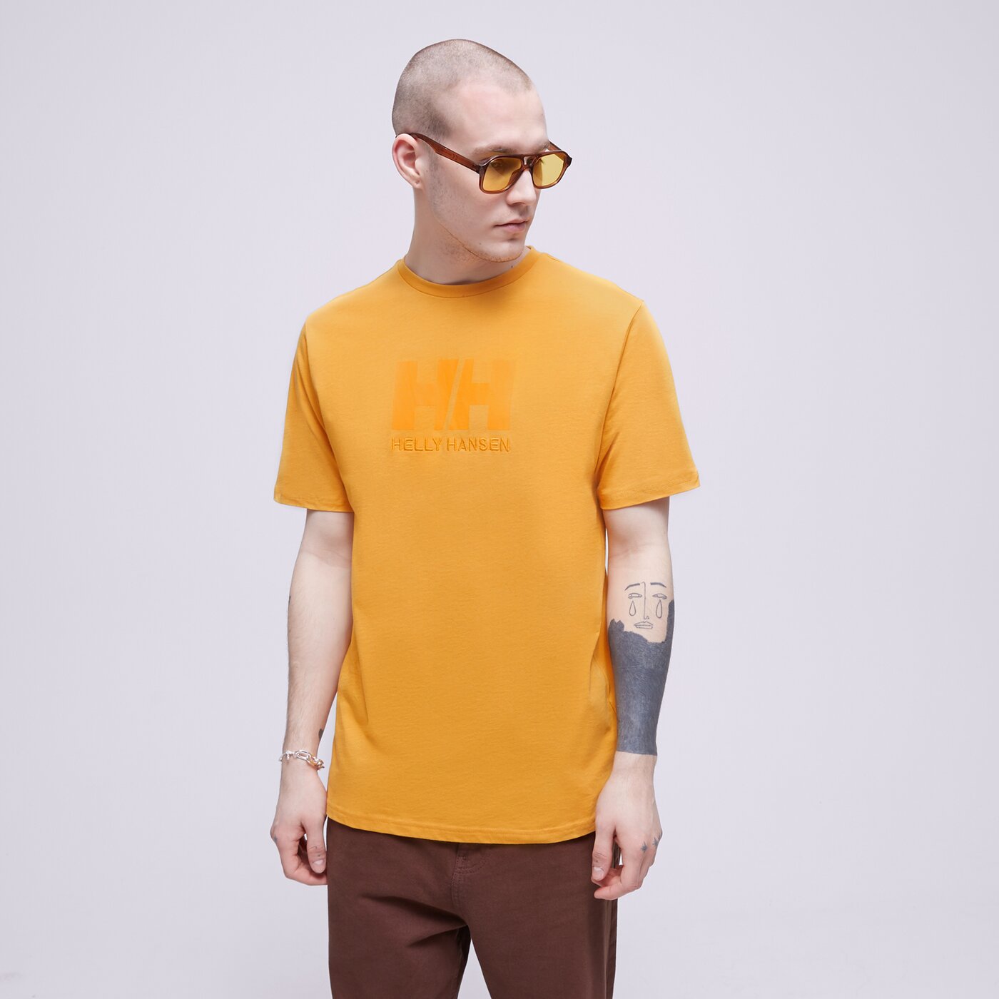 HELLY HANSEN T-SHIRT HH LOGO Gelb