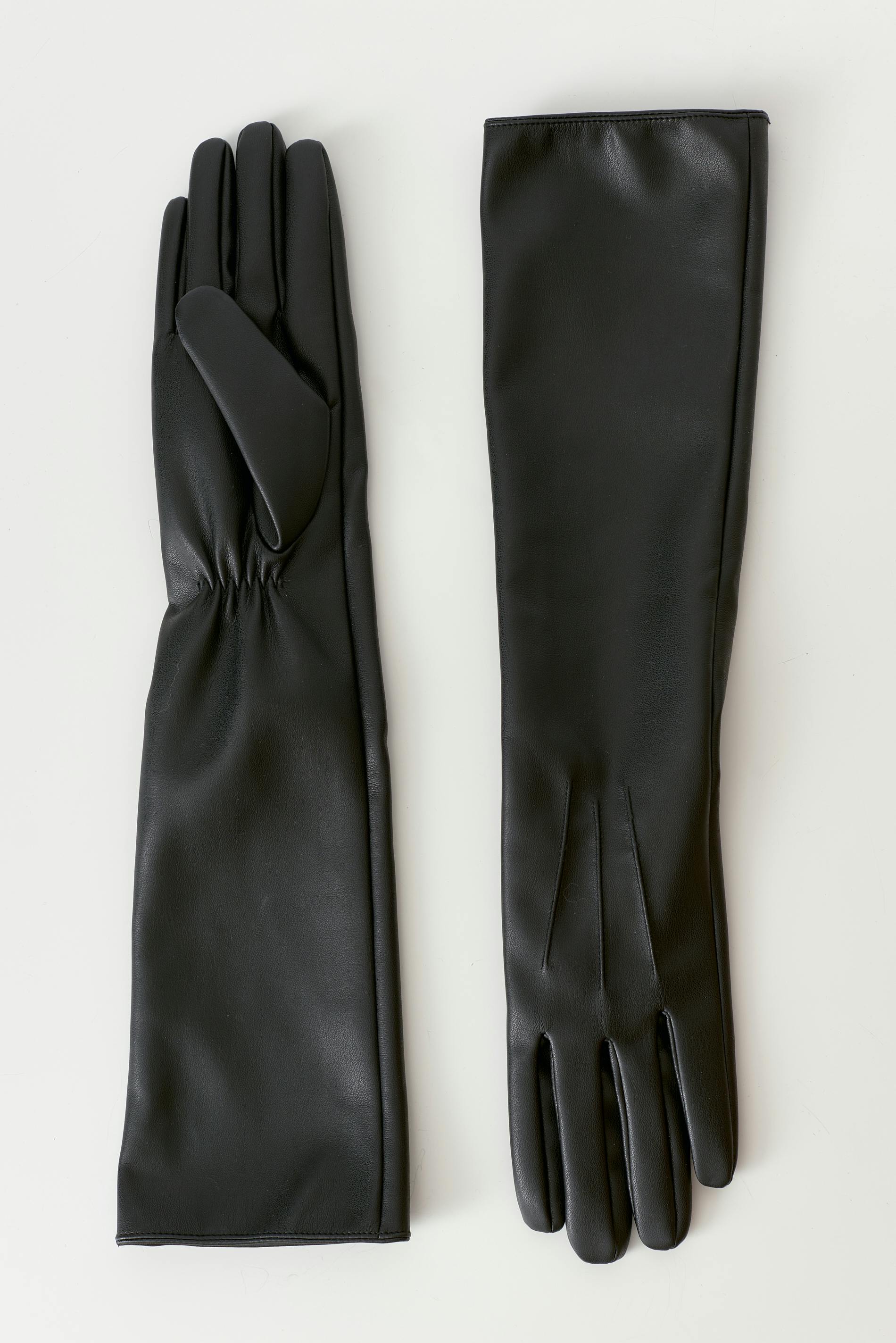 Long pu gloves