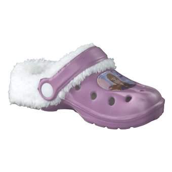 Frozen Clogs in lila