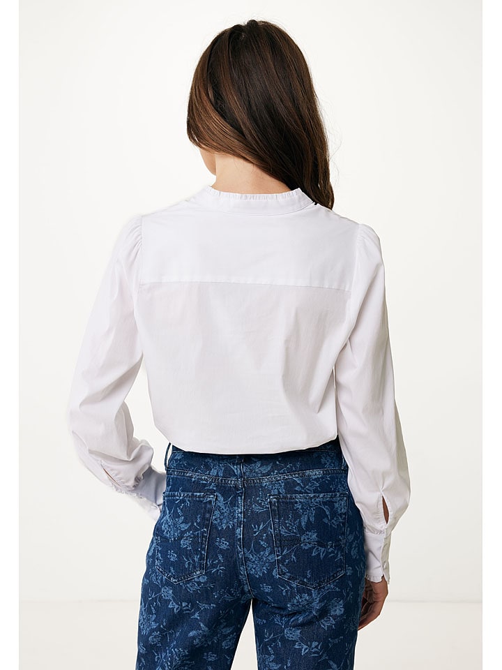 Mexx Bluse in Weiß günstig kaufen