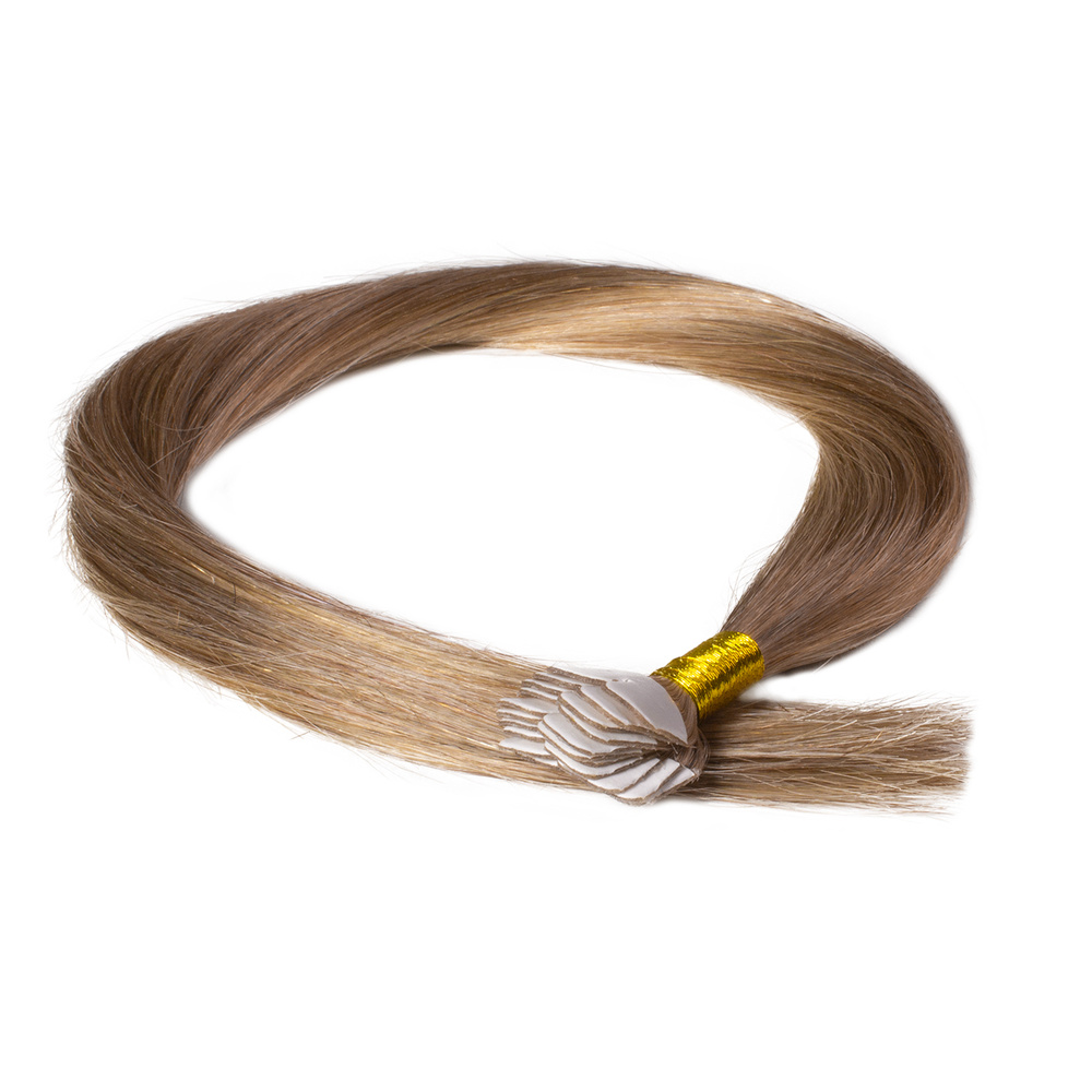 hair2heart Extensions adhesives Mini Tape Premium cheveux naturels #12 blond miel extensions