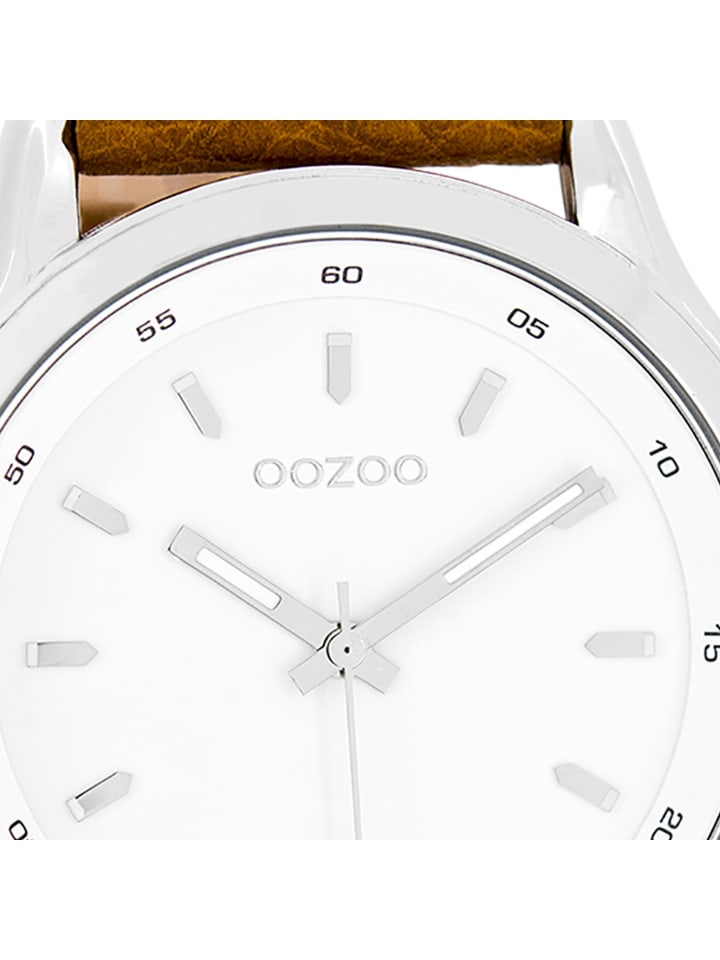 Oozoo Analog-Armbanduhr Oozoo Timepieces braun extra groß (ca. 50mm) günstig kaufen onesize