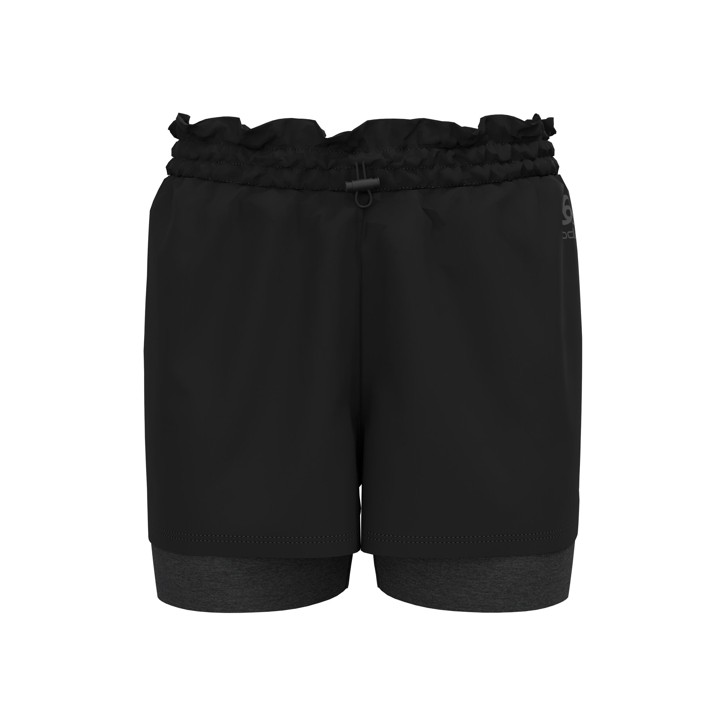 2in1 Active 365 5in Laufshorts Damen - Schwarz