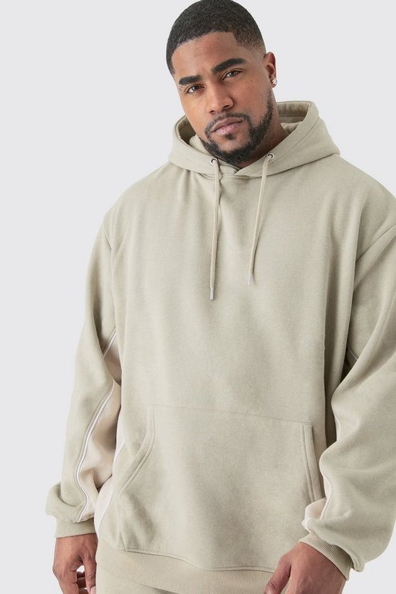 Plus Oversize Colorblock Trainingsanzug