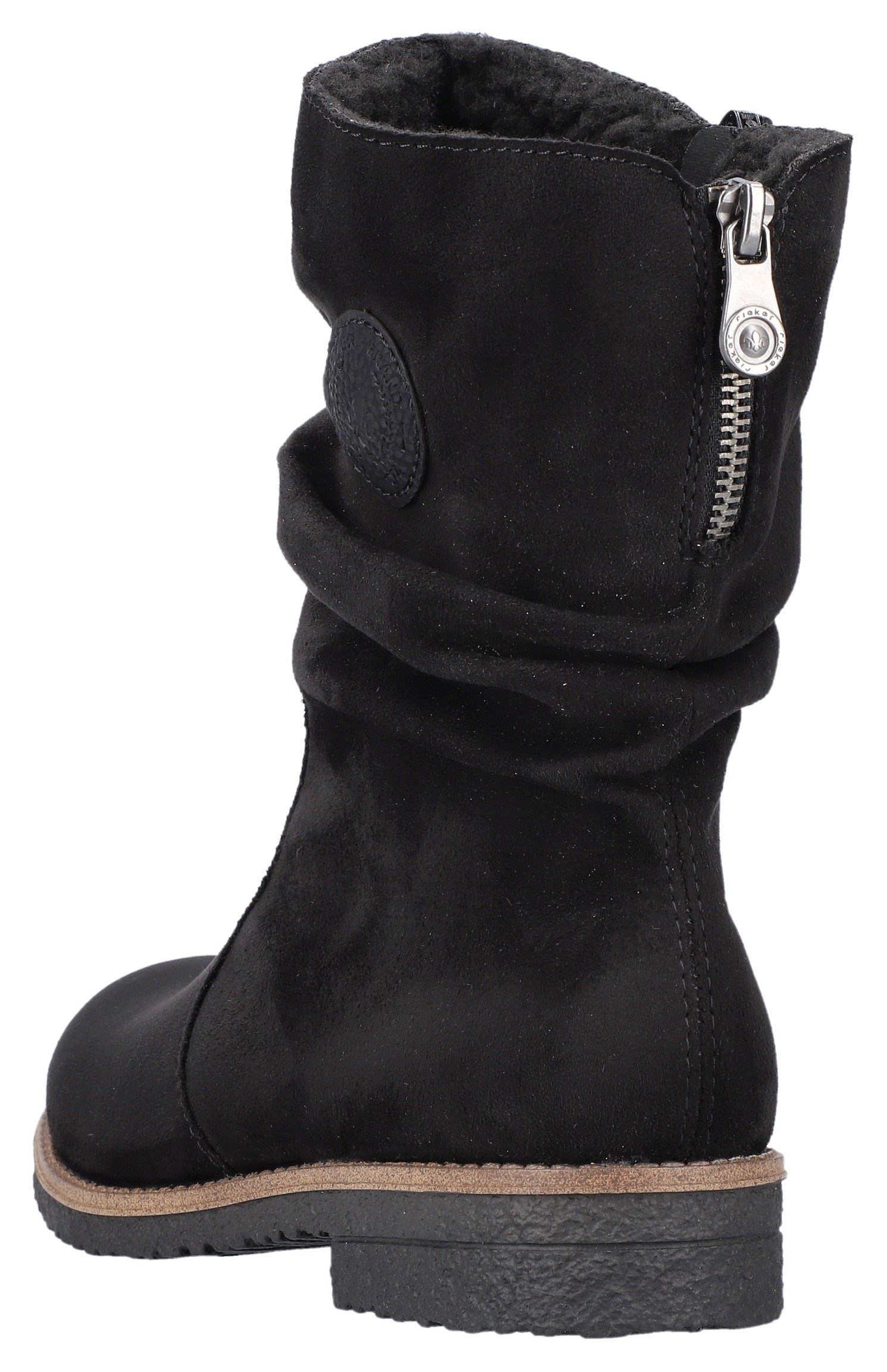 Rieker Winterstiefelette mit gerafftem Schaft
