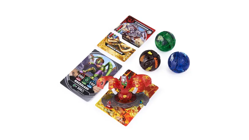 Spin Master - Bakugan Street Brawl, Clash 6-Pack