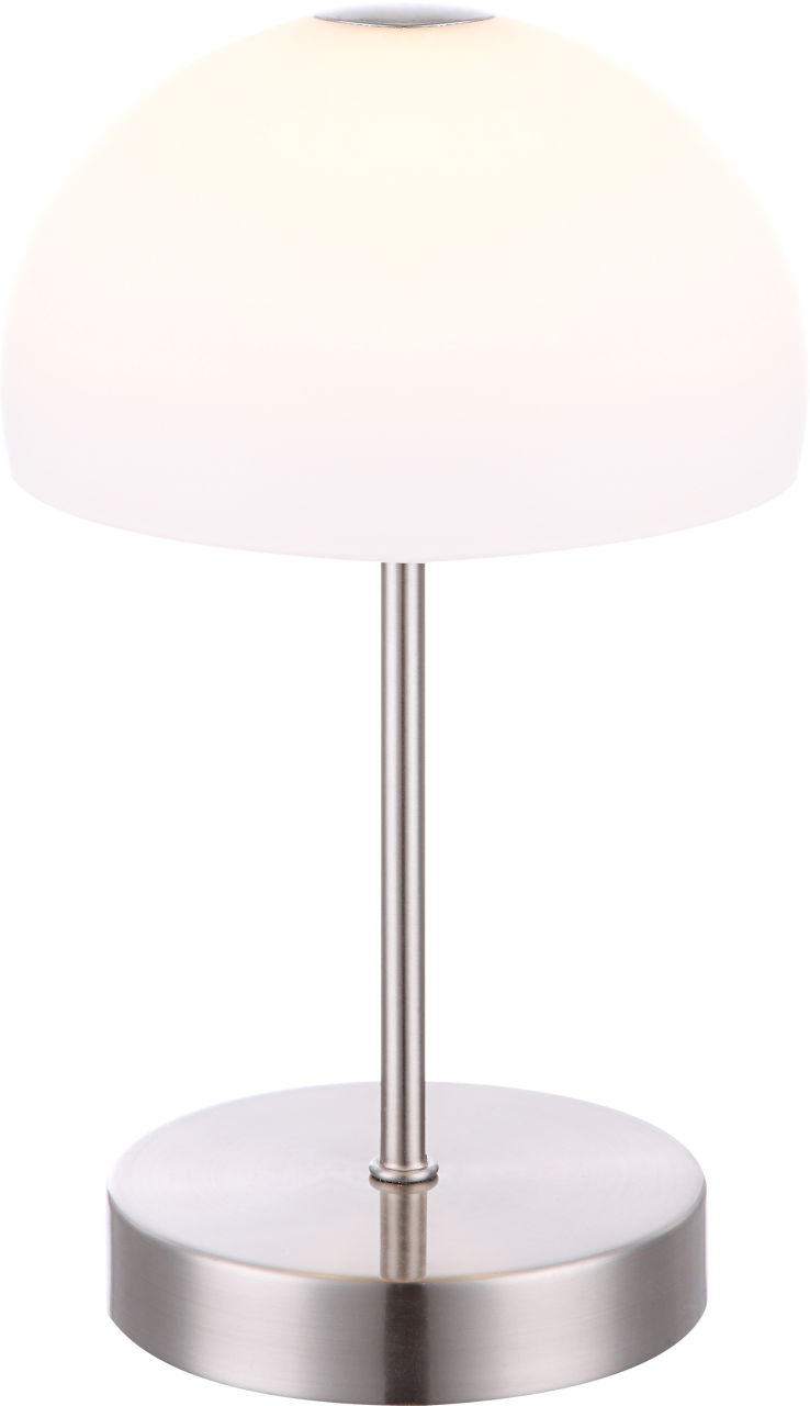 Globo Lighting - SNOWFLAKE - Tischleuchte Metall Nickel matt, LED