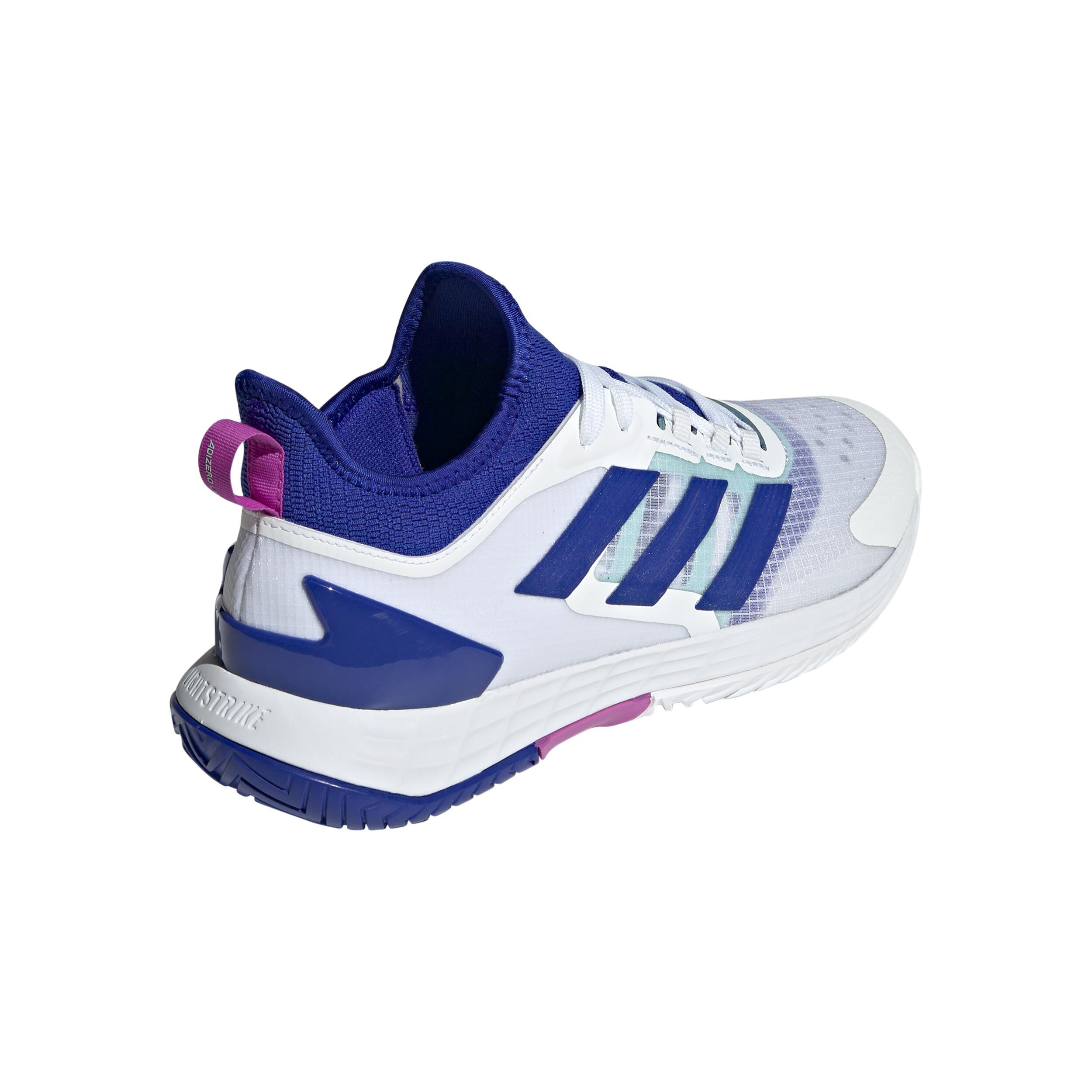 Adizero Ubersonic 4.1 Allcourtschuh Herren - Weiß, Blau
