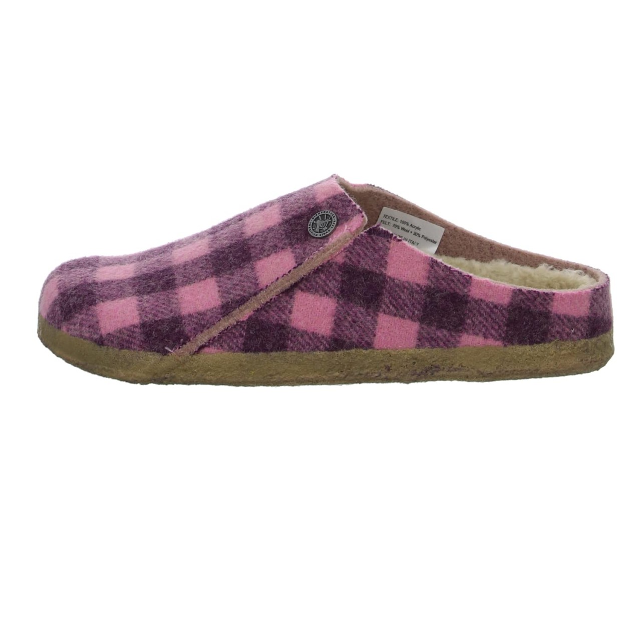 BIRKENSTOCK Hausschuhe silber