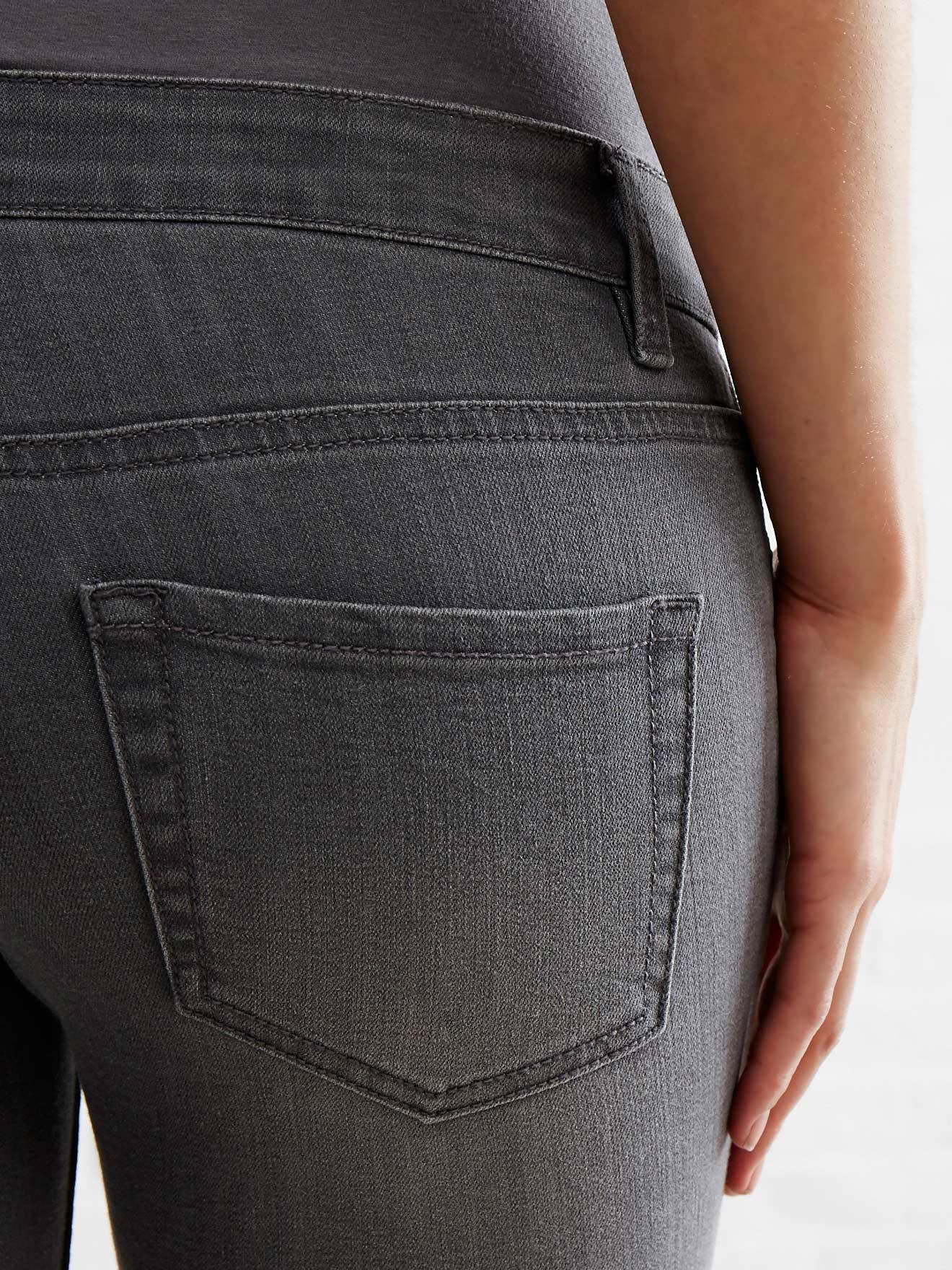 Jean slim stretch de grossesse entrejambe 85 denim black
