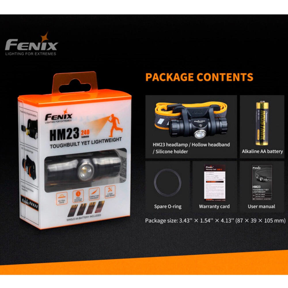 Fenix Stirnlampe Fenix HM23