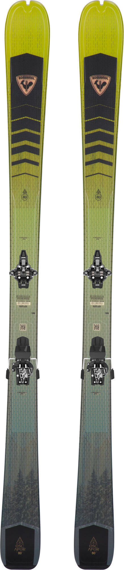 Skis de randonnée homme ESCAPER 80 OPEN