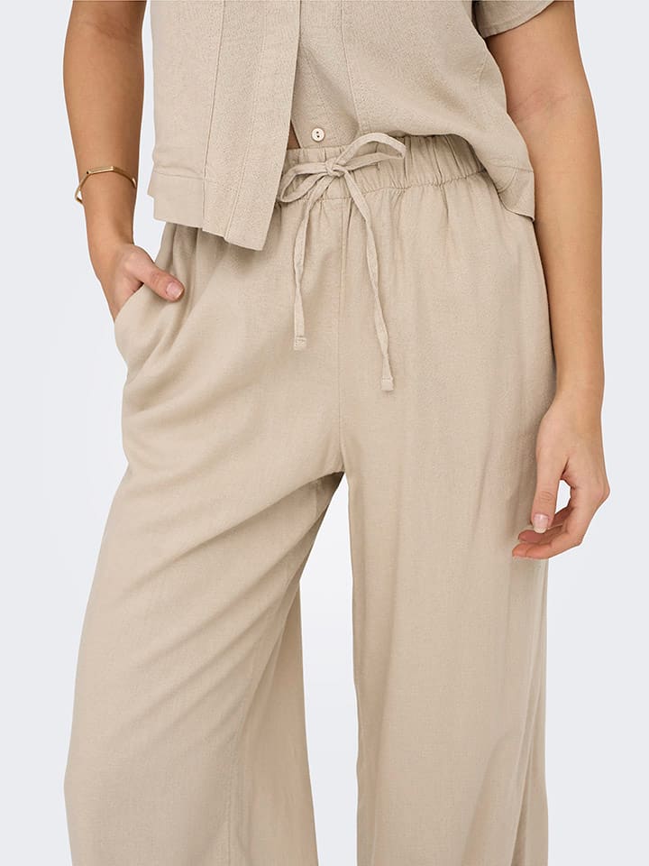 ONLY Hose in Beige günstig kaufen