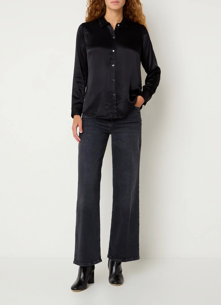 Blusa de cetim Rails Maria