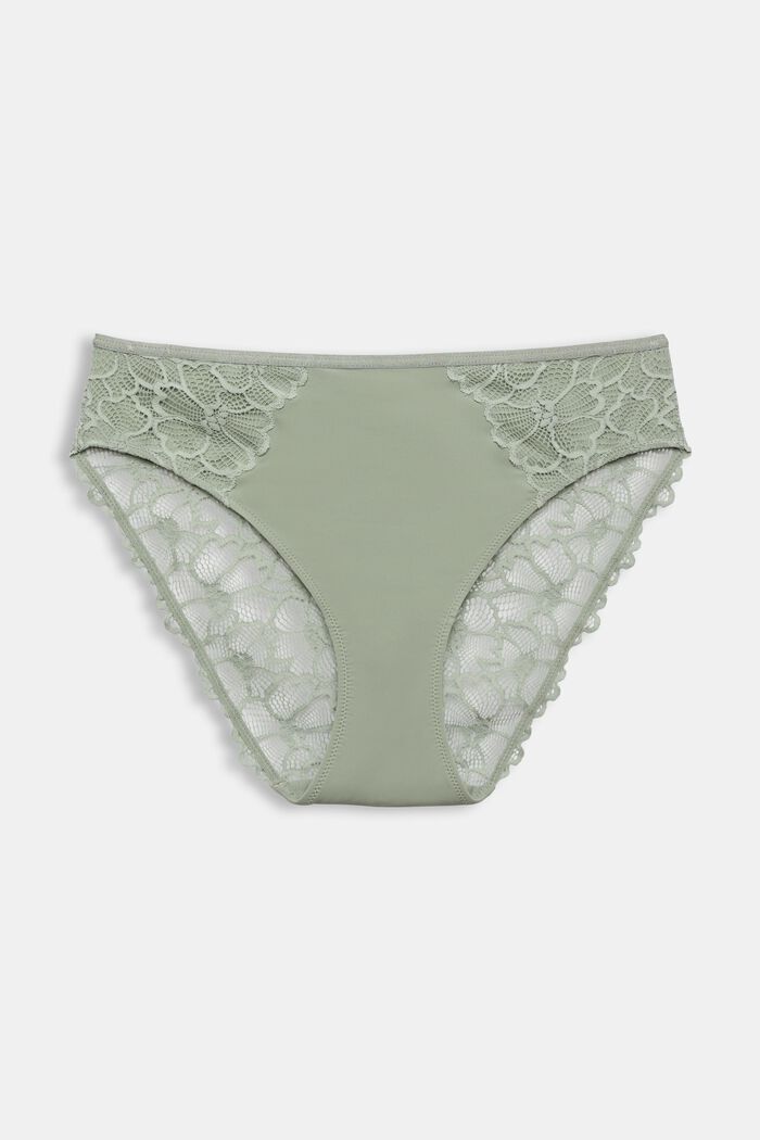 Slip aus floraler Spitze