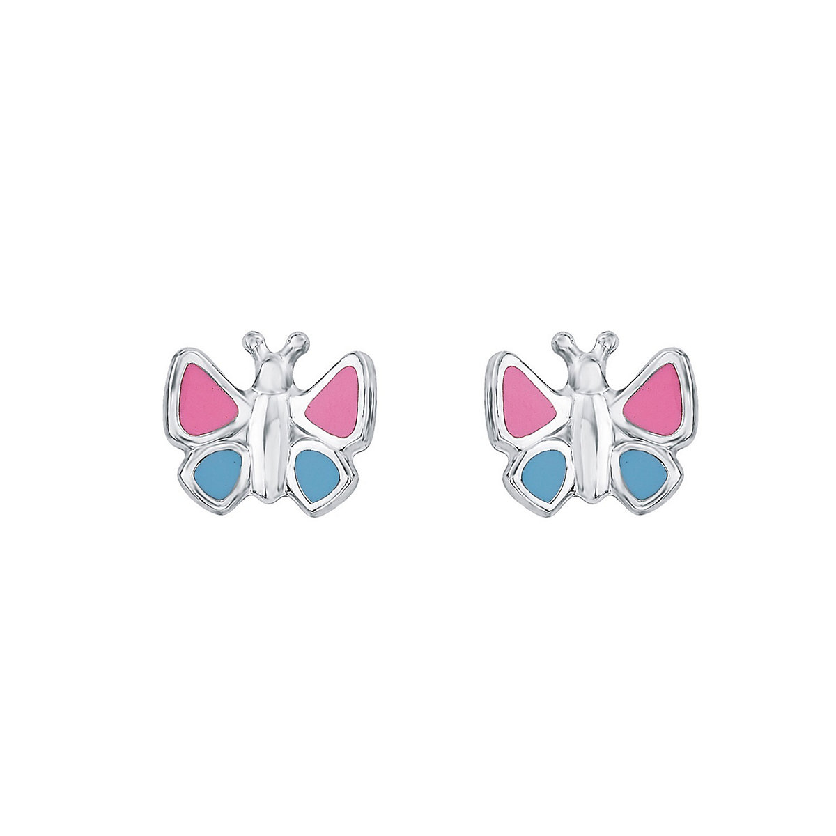 Ohrstecker für Mädchen, 925 Sterling Silber | Schmetterling Ohrstecker für Mädchen