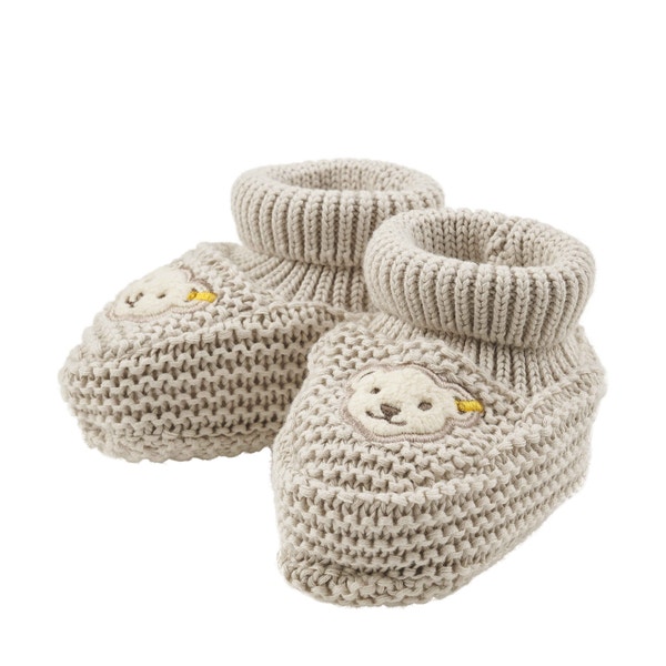 Babyschuhe GOTS, beige