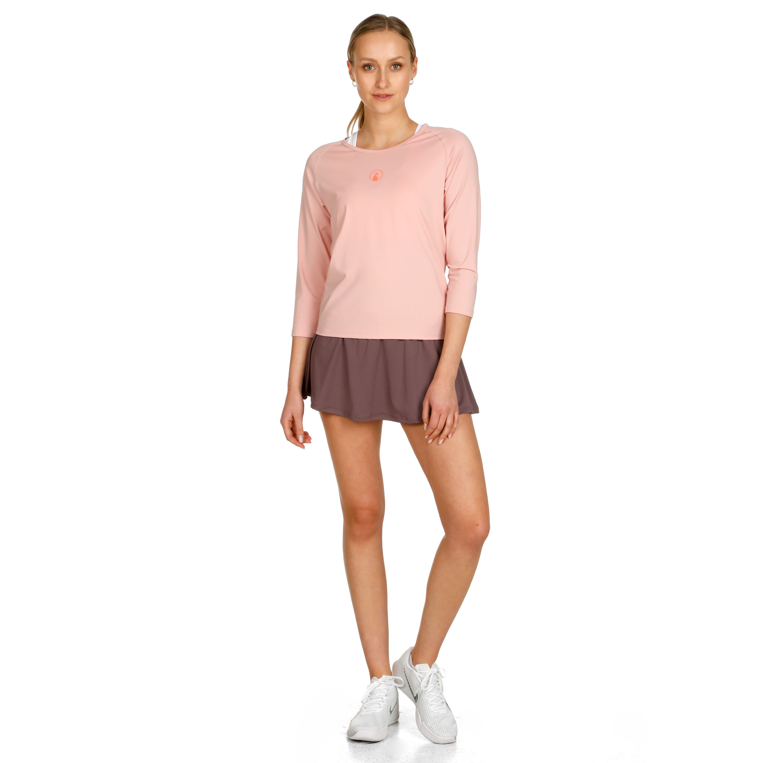 Mixed Longsleeve Damen - Altrosa
