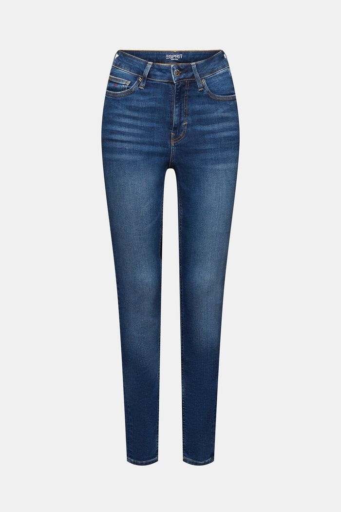 Skinny Jeans mit hohem Bund