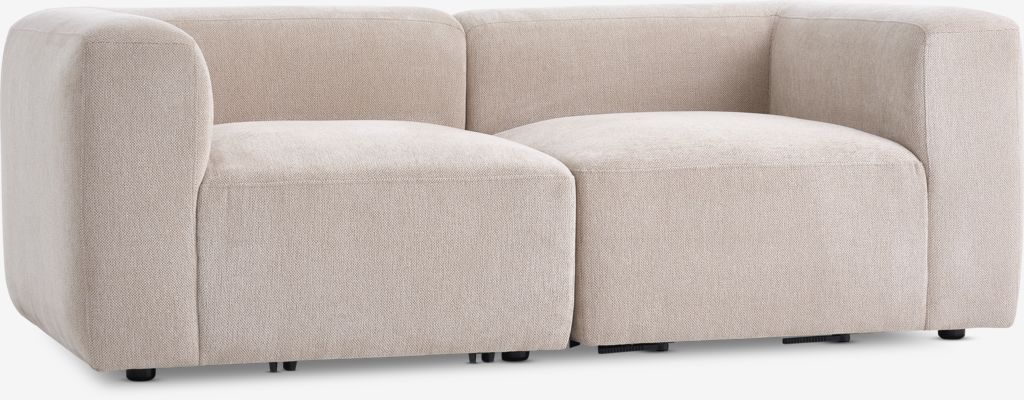 SKEJBY Sofa modułowa SKEJBY 2-osobowa tkanina piaskowa
