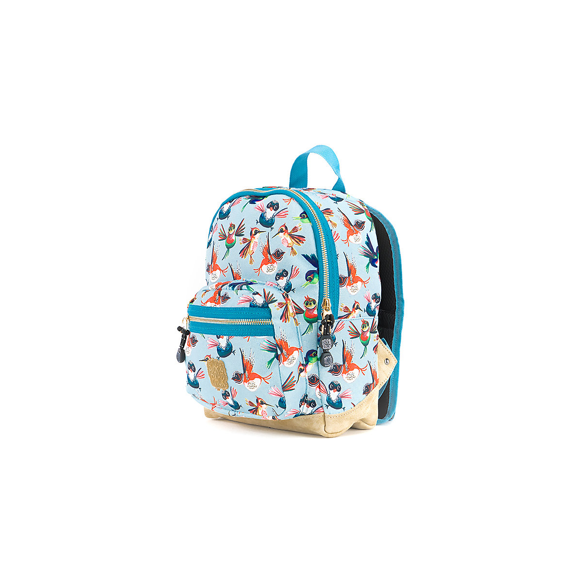 Kinderrucksack S Birds Dusty Blue
