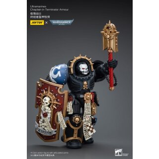 Warhammer 40k Actionfigur: Ultramarines - Chaplain in Terminator Armour