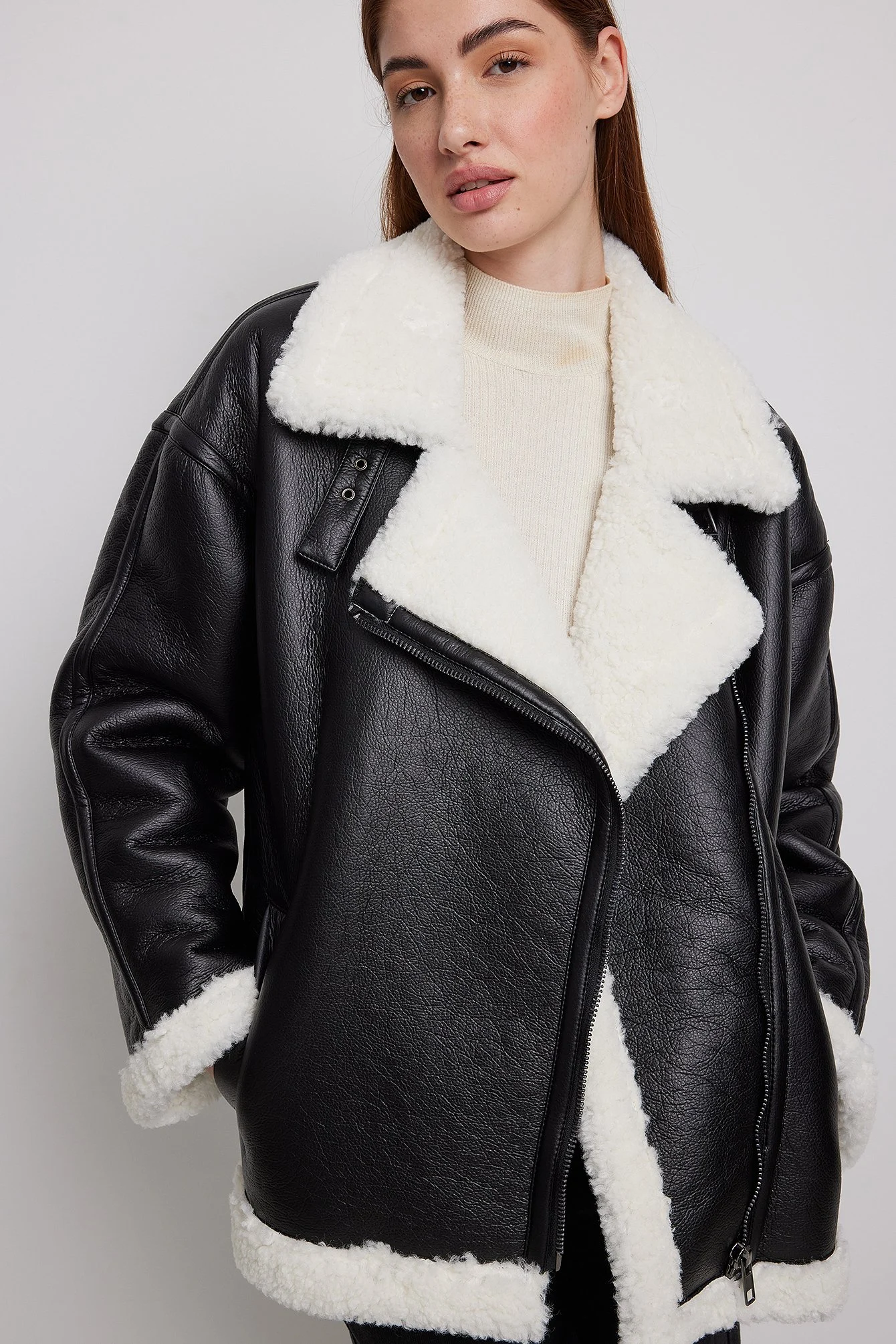 Fliegerjacke aus gebondetem Stoff