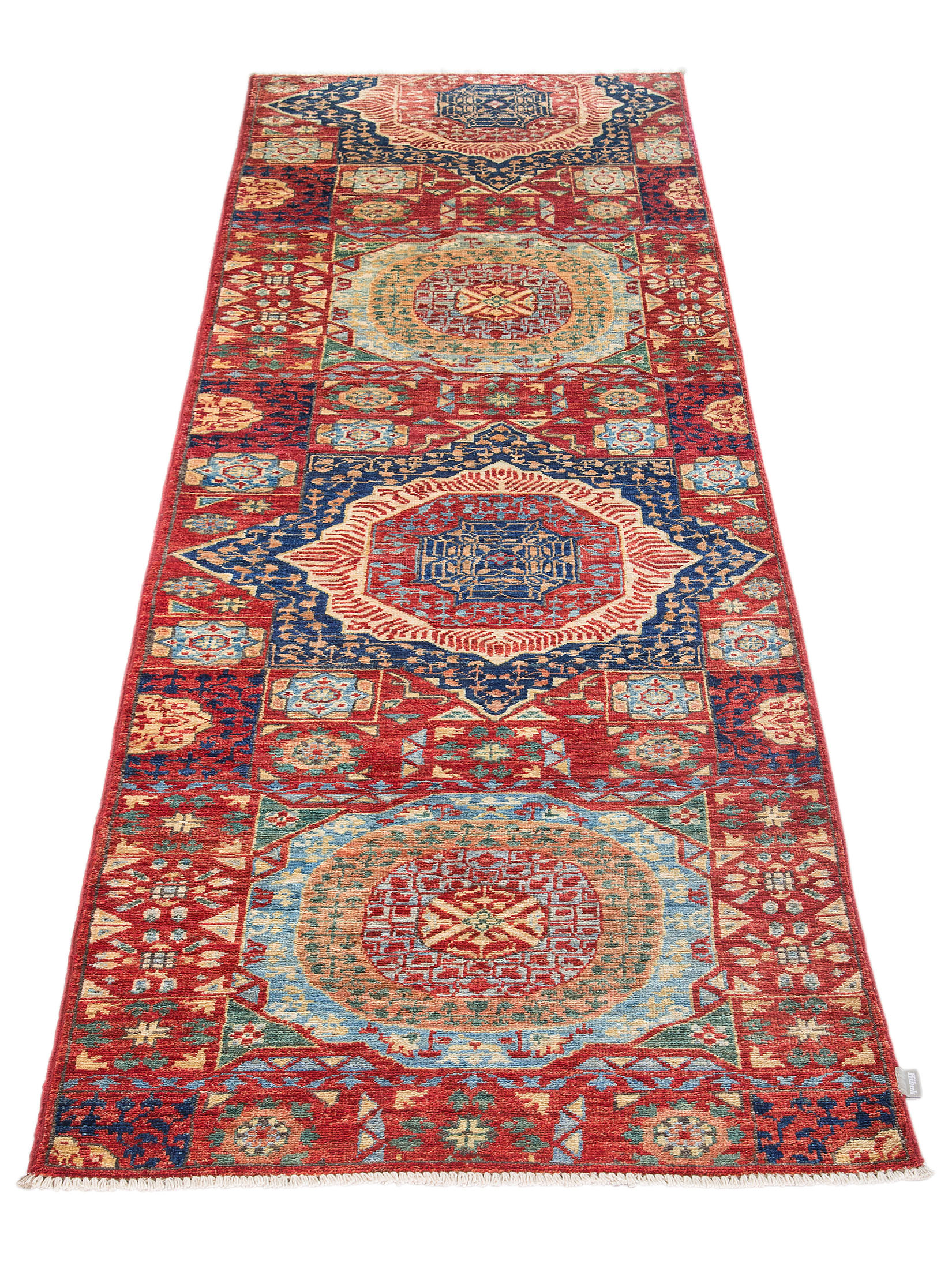 Kazak Ghazni ca. 83 x 293 cm, Unikat / Einzelstück