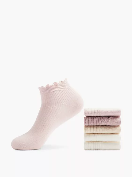 Cosy Nature 5er Pack Sneakersocken