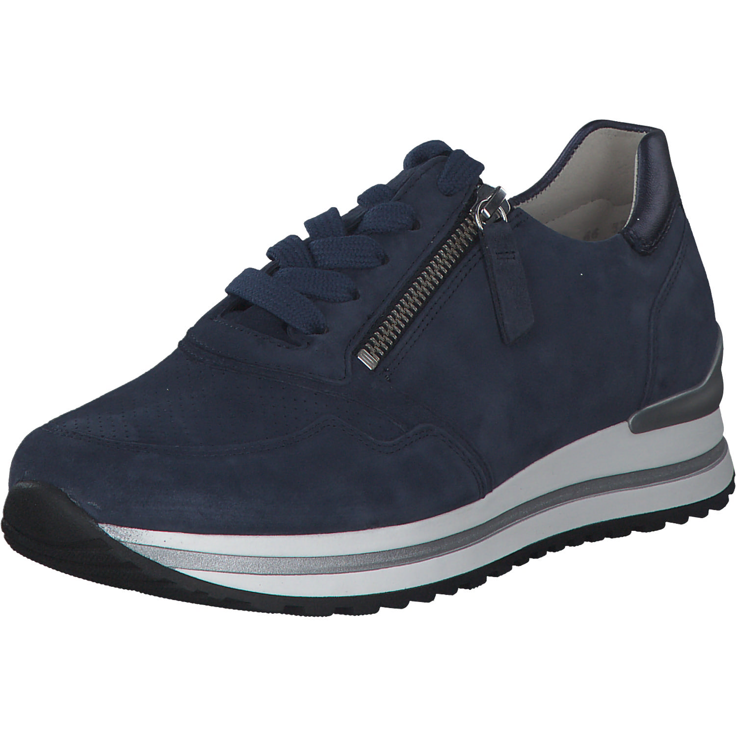Gabor 26.528, Sneakers Low, Damen, Blau