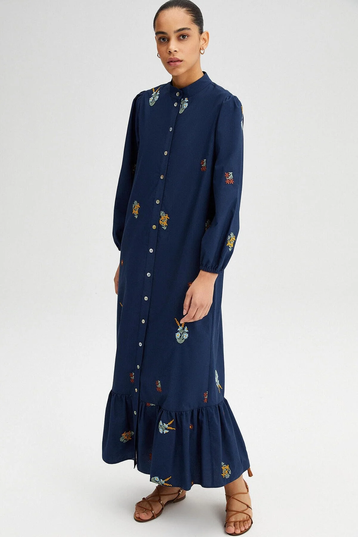 Touché Privé  Kleid - Dunkelblau - A-Linie