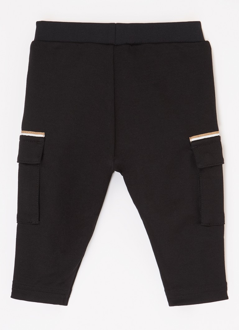 Pantaloni HUGO BOSS pentru băieți, mulați, cu buzunare cu clapă