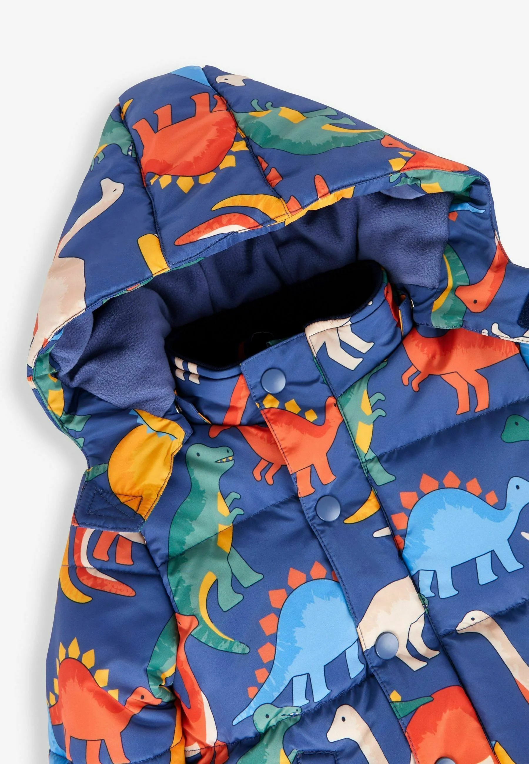 JoJo Maman Bébé DINOSAUR PRINT PUFFER - Abrigo de invierno